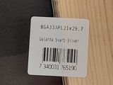 a barcode on the back of a cell phone