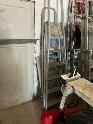 a room with a lot of tools in it