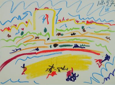 Pablo PICASSO (1881 - 1973) d'après.