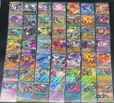 pokemon card lot of all different types of pokemon cards