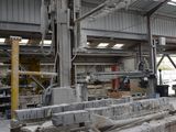 a large machine that is sitting inside of a building