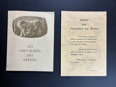 Les Chevaliers des Arènes - Exemplaire n°12/500 sur vergé - …