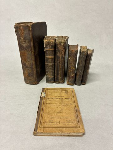 Lot de livres XIXème 