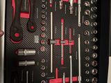 a picture of a tool cabinet with a variety of tools