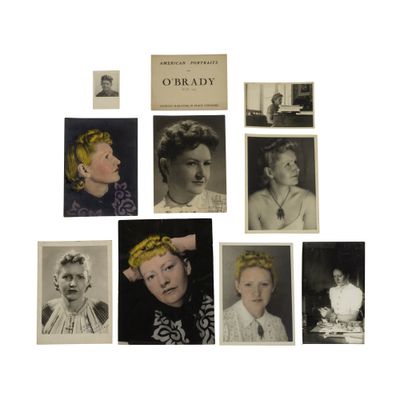 many old photos of women with hair in their hair
