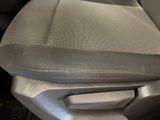 a close up of a seat in a car