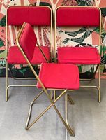 LAFUMA CHANTAZUR - Suite de douze chaises pliantes en métal,… (photo 3)