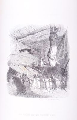 GRANDVILLE (J.-J.) Fables de La Fontaine.