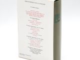 a book that is sitting on a white table