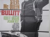 l'affiche du film « Bullitt », avec Steve McQueen et Robert Vaughn