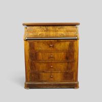 Commode de toilette en bois de placage ouvrant par un abatta… (photo 3)
