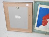 a picture of a picture of a rooster in a picture frame