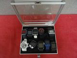 un coffret contenant plusieurs montres
