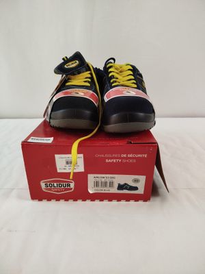Tout neuf, dans sa boîte : Nike Air Zoom Low noir / rouge université / bleu université, pointure 9,5
