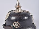 helmet of a german officer of the imperial army of germany