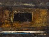 une image représentant une peinture d'une fenêtre dans une pièce sombre