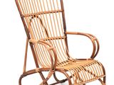 an image of a chair made out of bamboo and wicker