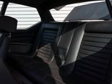 the interior of a car with black leather seats and black trims
