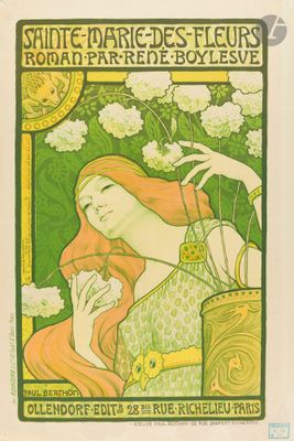 une image d'une affiche de concert représentant une femme tenant des fleurs