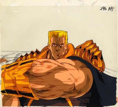 une image représentant le dessin d'un homme tenant son poing serré