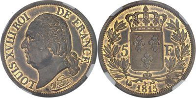 a close up of a coin with a crown on it