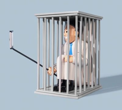 JOAN CORNELLÀ - Cageman Dimension : H5,7 pouces