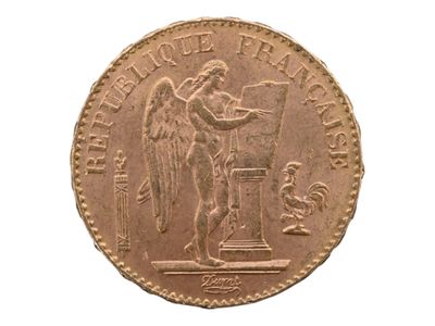 Pièce de 20 francs or Génie de la République, 1898. Petites … - Photo 1