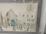 une image d'une peinture exposée dans une vitrine
