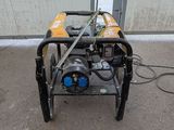 an image of a portable generator in the middle of the street