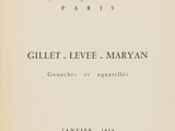 a black and white image of a book with a title on it