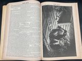 an open book with a picture of a gorilla on it
