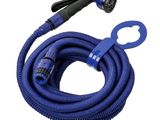 a close up of a hose with a hose attached to it