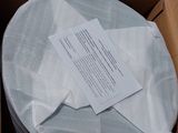 a box that has a lot of white paper in it