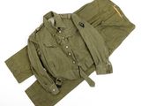 an image of a pair of army fatigue pants and a jacket