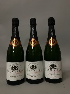 3 Blle CHAMPAGNE BARON ALBERT CUVEE PARTICULIERE BRUT SA