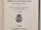 an open book with a picture of a coat of arms on it