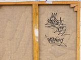 a picture of some graffiti on the side of a building
