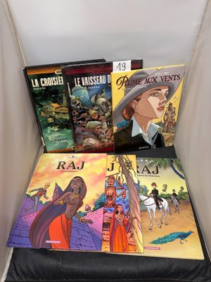 Editions Dargaud. 6 volumes. - « RAJ » albums 1, 3 et 4. CON…