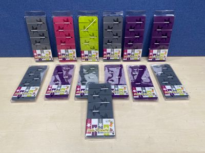 (x13) Moule à sucette pour 6 pièces diverses couleurs