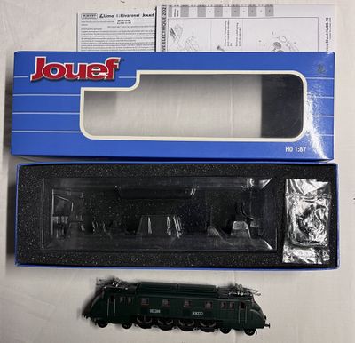 JOUEF – Ho -Locomotive 2D2 5542 SNCF « Femme Enceinte » en livrée vert - Photo 1