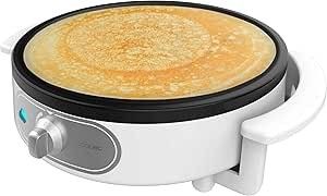 2.432 Cecotec Crêpière Fun Creepy, 1200W de Puissance, Revêt…