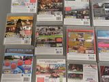 a lot of video games that are on the table