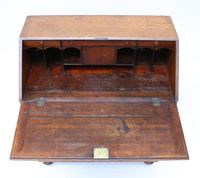 Commode formant scriban en bois naturel ouvrant en façade à … (photo 6)