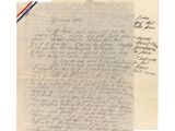 une lettre du président des États-Unis à son épouse