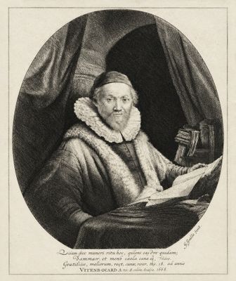 an old black and white photo of a man reading a book