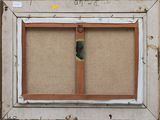 an image of a picture of a window with a hole in it