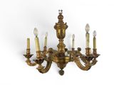 an image of a chandelier with five lights on it