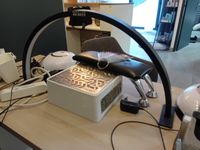 1 poste à manucure, 1 lampe, 2 lampes à UV, 1 aspirateur ÜLK… (photo 6)