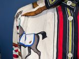 an image of a dress shirt with a horse on it