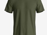 a green t - shirt on a white background